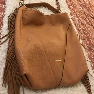 Rebecca Minkoff Fringe Moto Hobo Shoulder Bag